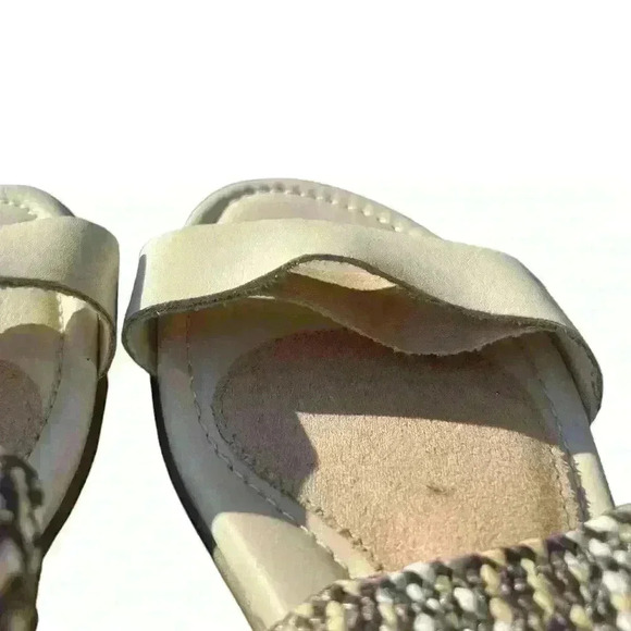 HUSH PUPPIES HW05034-270 NISHI OFF WHITE SLIP ON SLIDES SANDALS WOMENS SZ 8.5M - Picture 4 of 5